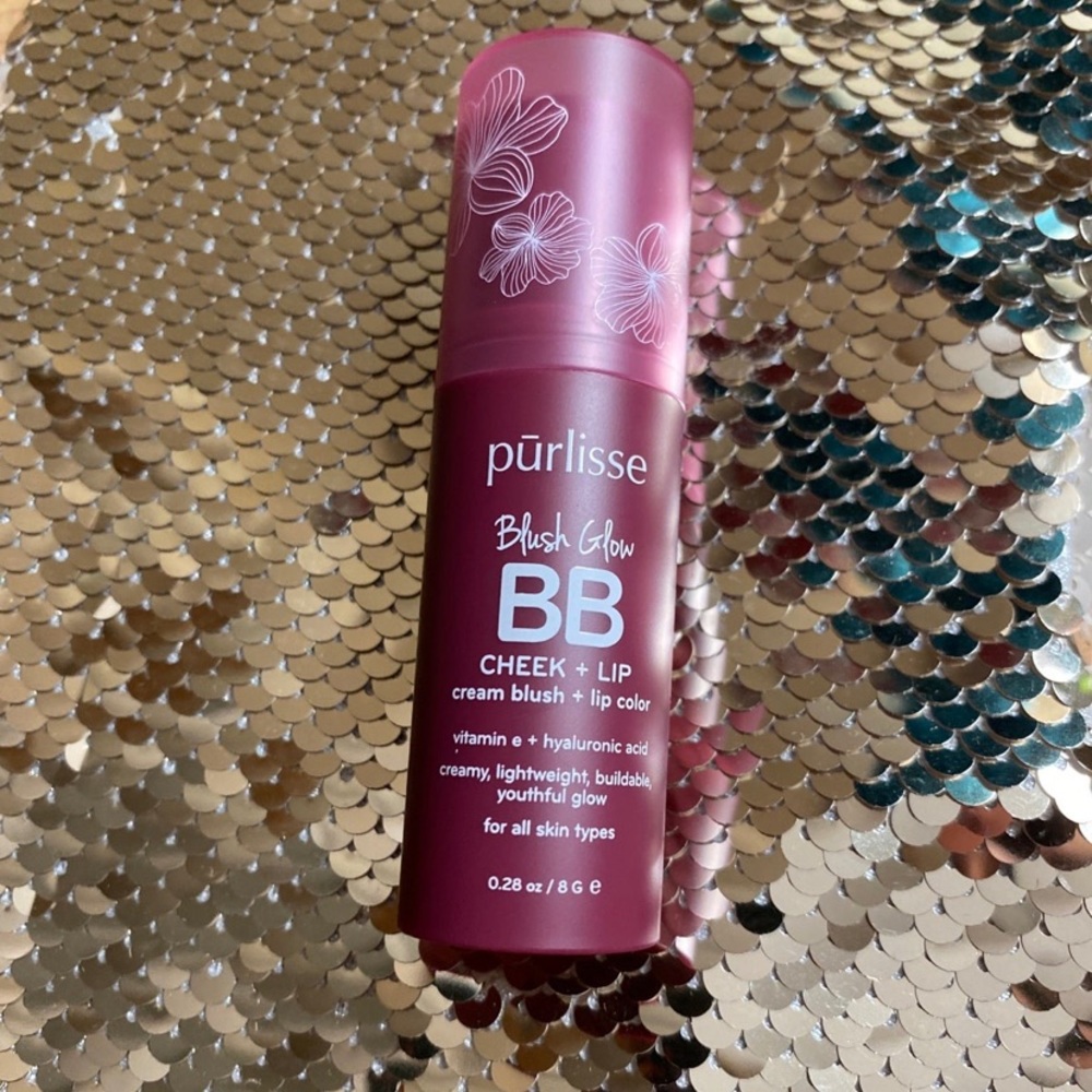 New Purlisse BLUSH GLOW BB CHEEK + LIP - Berry Bliss